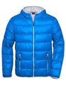 Heren Winterjas Daiber JN1060 Blauw-Zilver